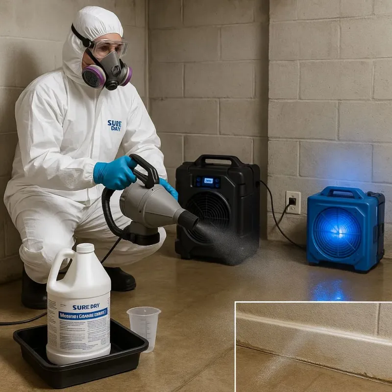 Sanitization and Odor Removal process in Lecompte, LA