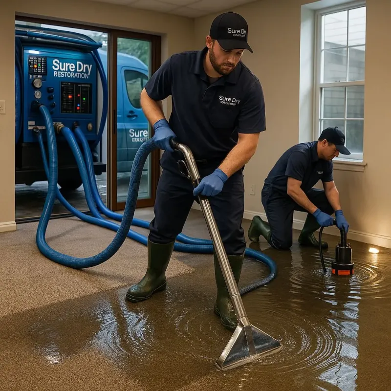 Water Extraction and Removal process in Lecompte, LA